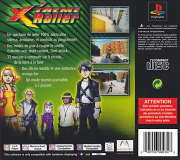 Xtreme Roller (EU) box cover back